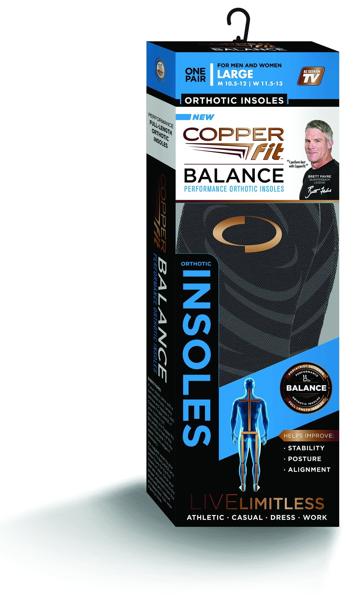 Copper Fit Orthotic Insole