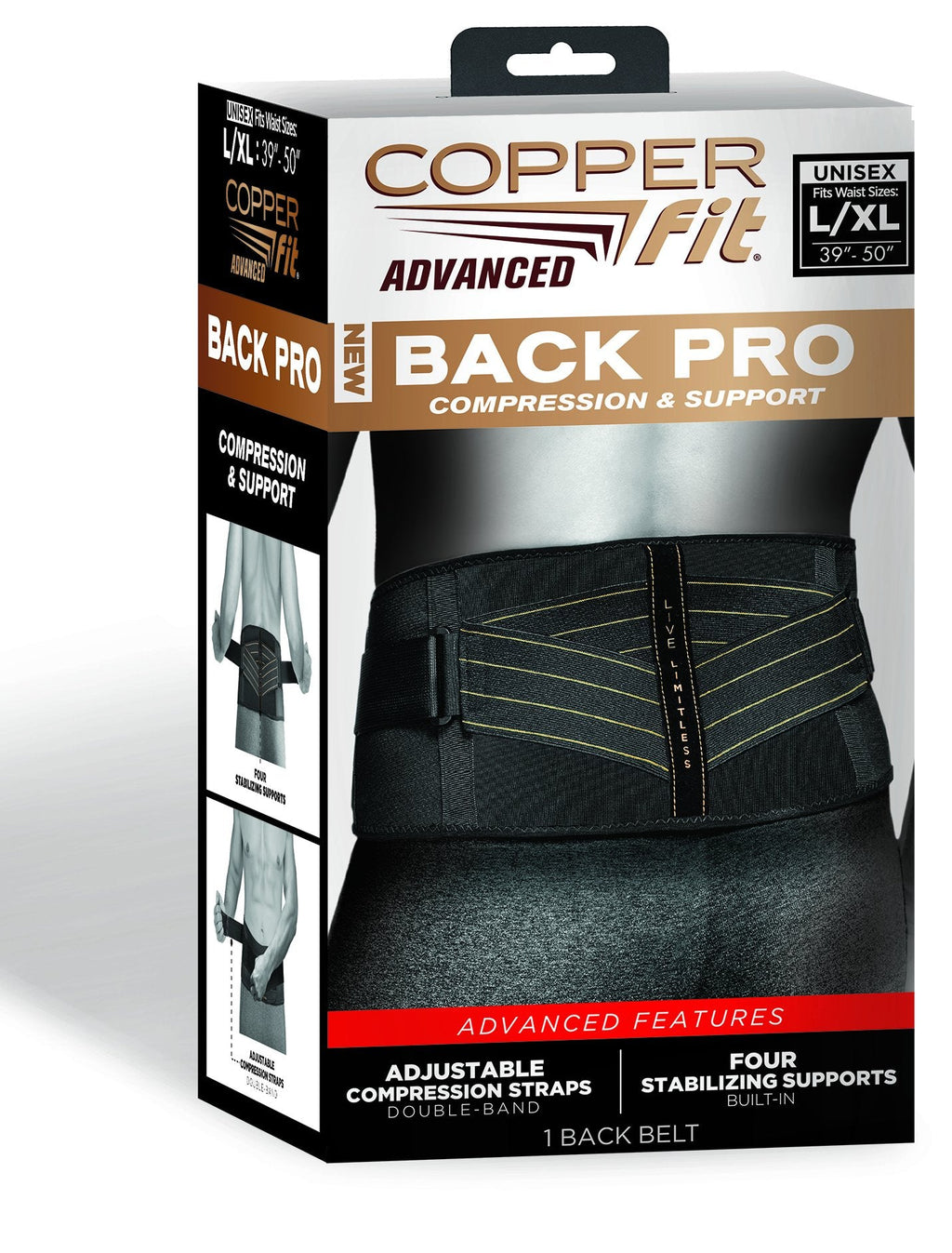 Copper Fit Advanced Back Support