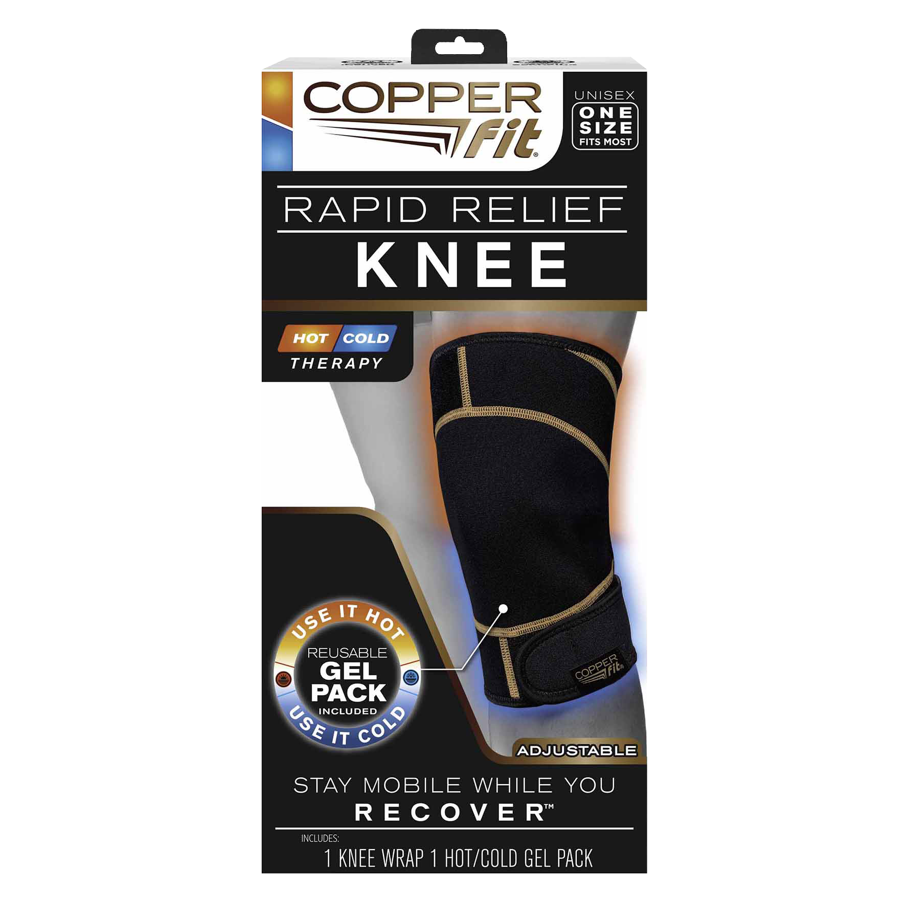 Copper Fit Rapid Relief Knee