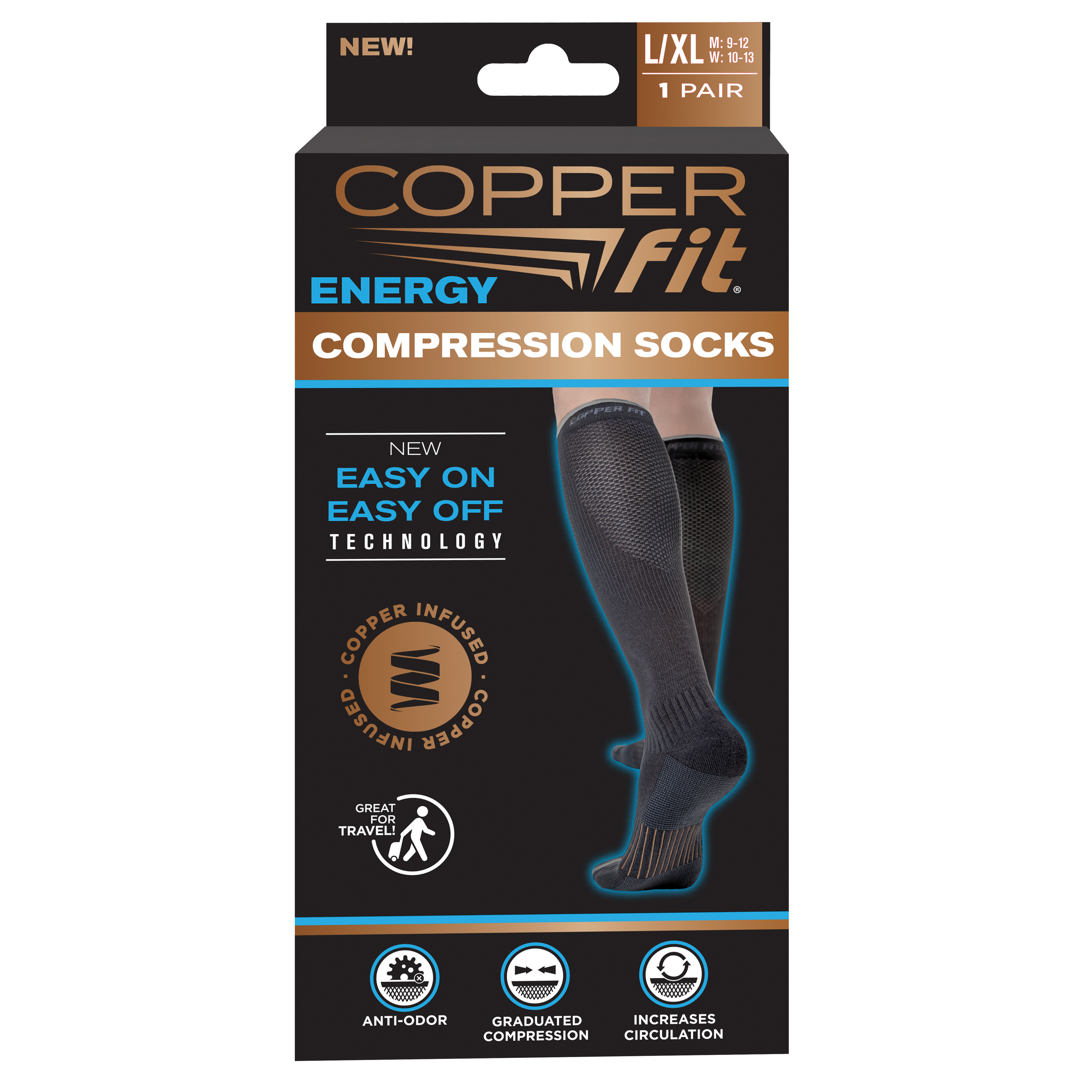 Copper Fit Energy Compression Socks