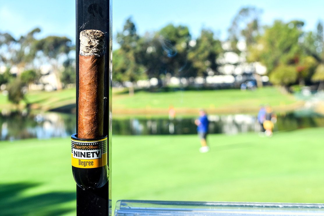 The Ninety Degree Wedge Cigar Holder