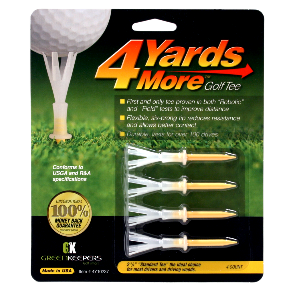 4 Yards More Golf Tees