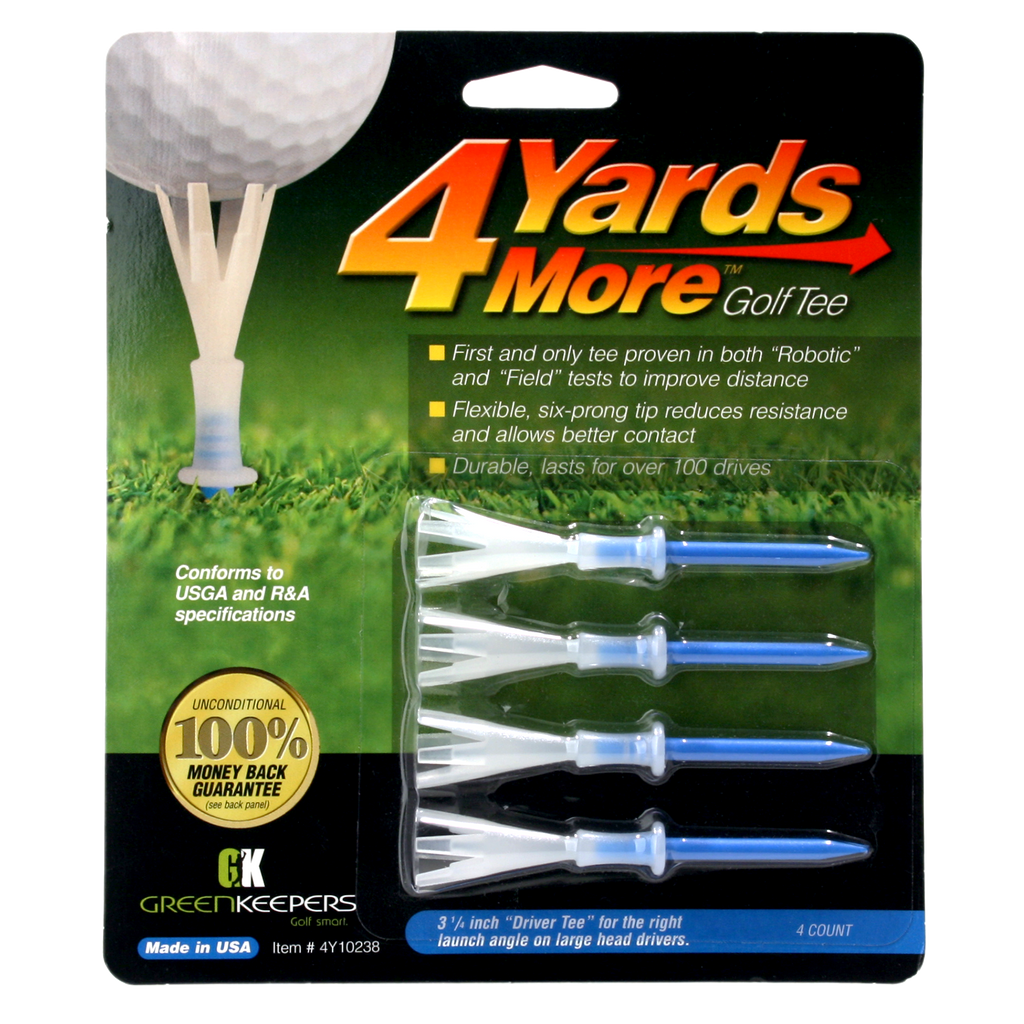 4 Yards More Golf Tees