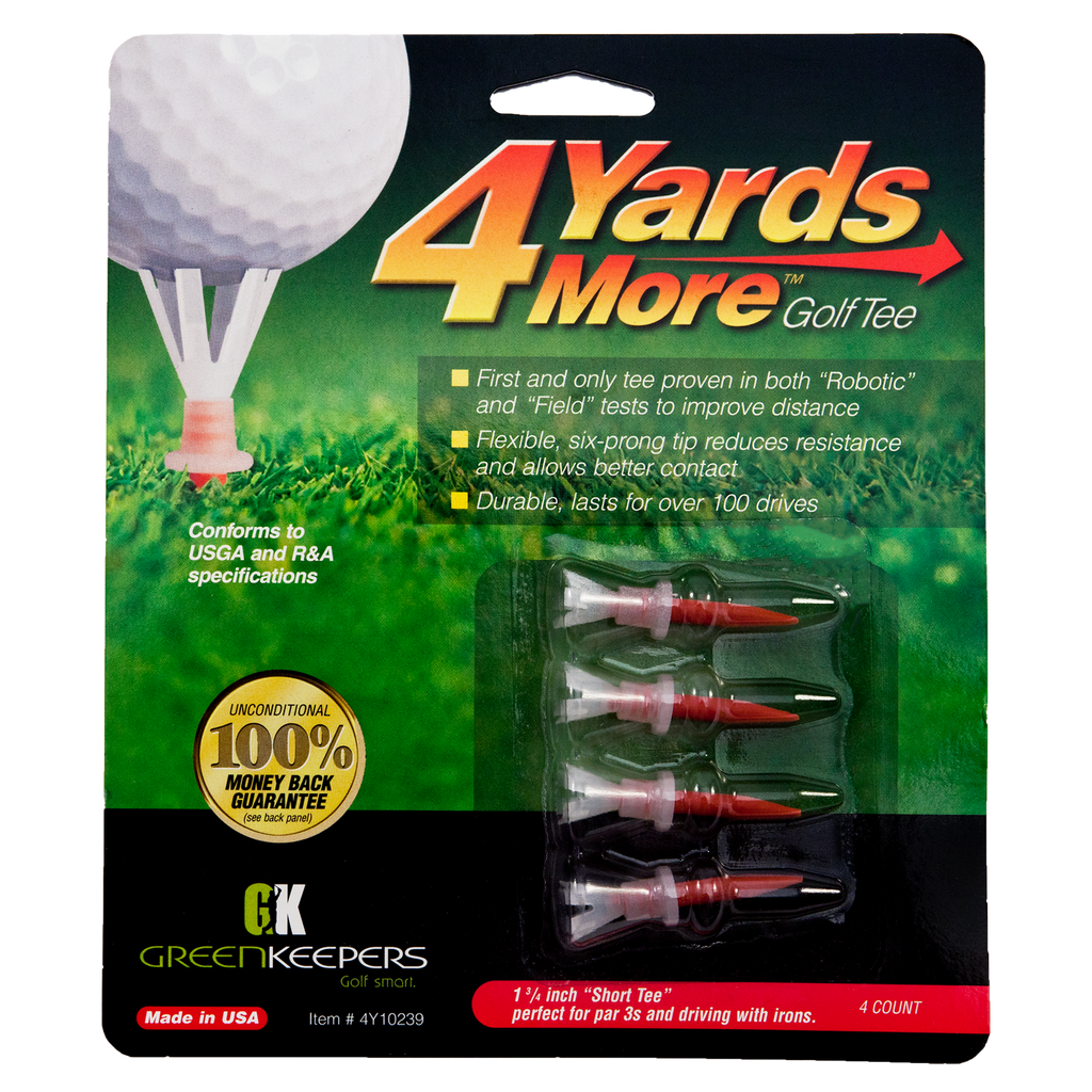 4 Yards More Golf Tees