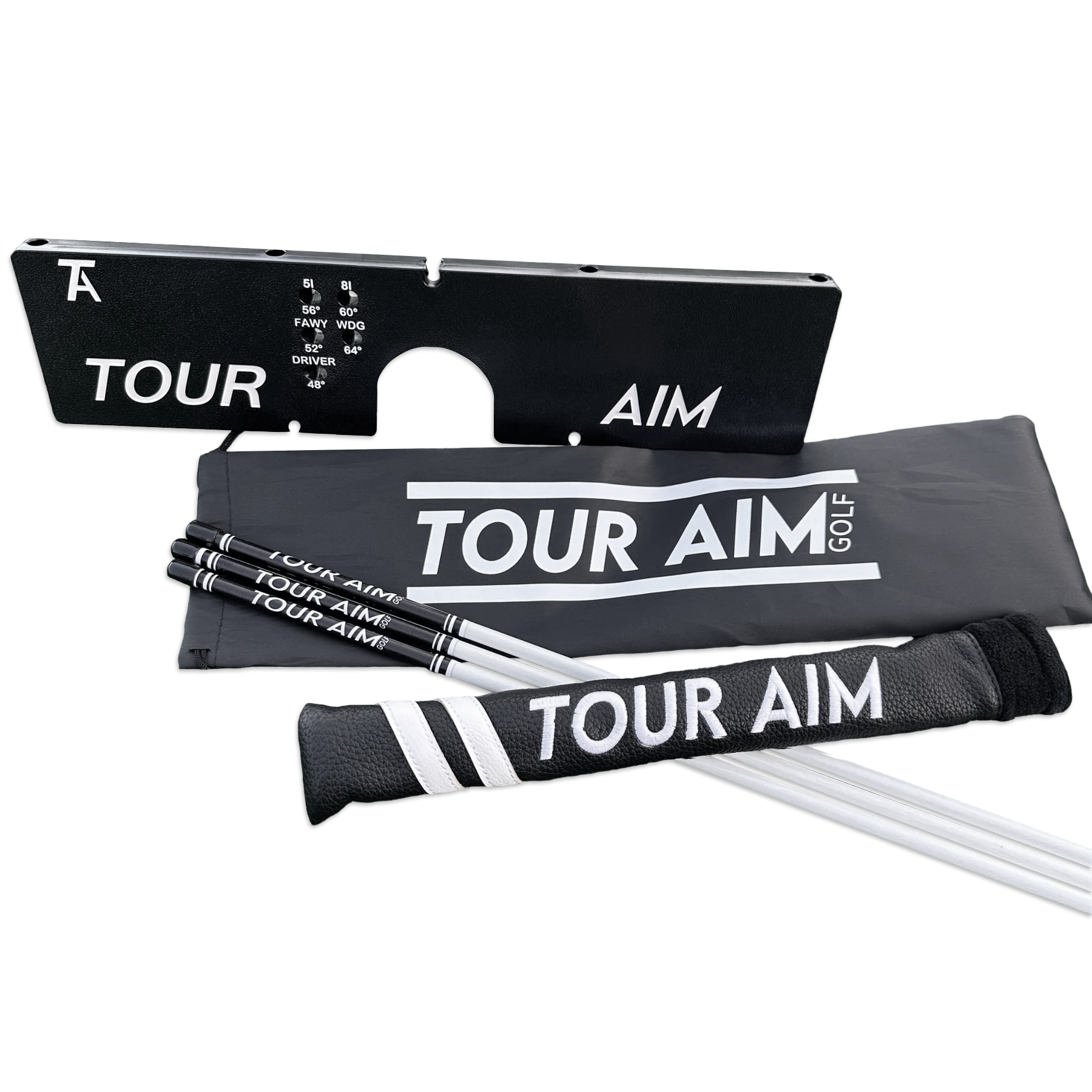 Tour Aim 2.0 with 3 Alignment Sticks