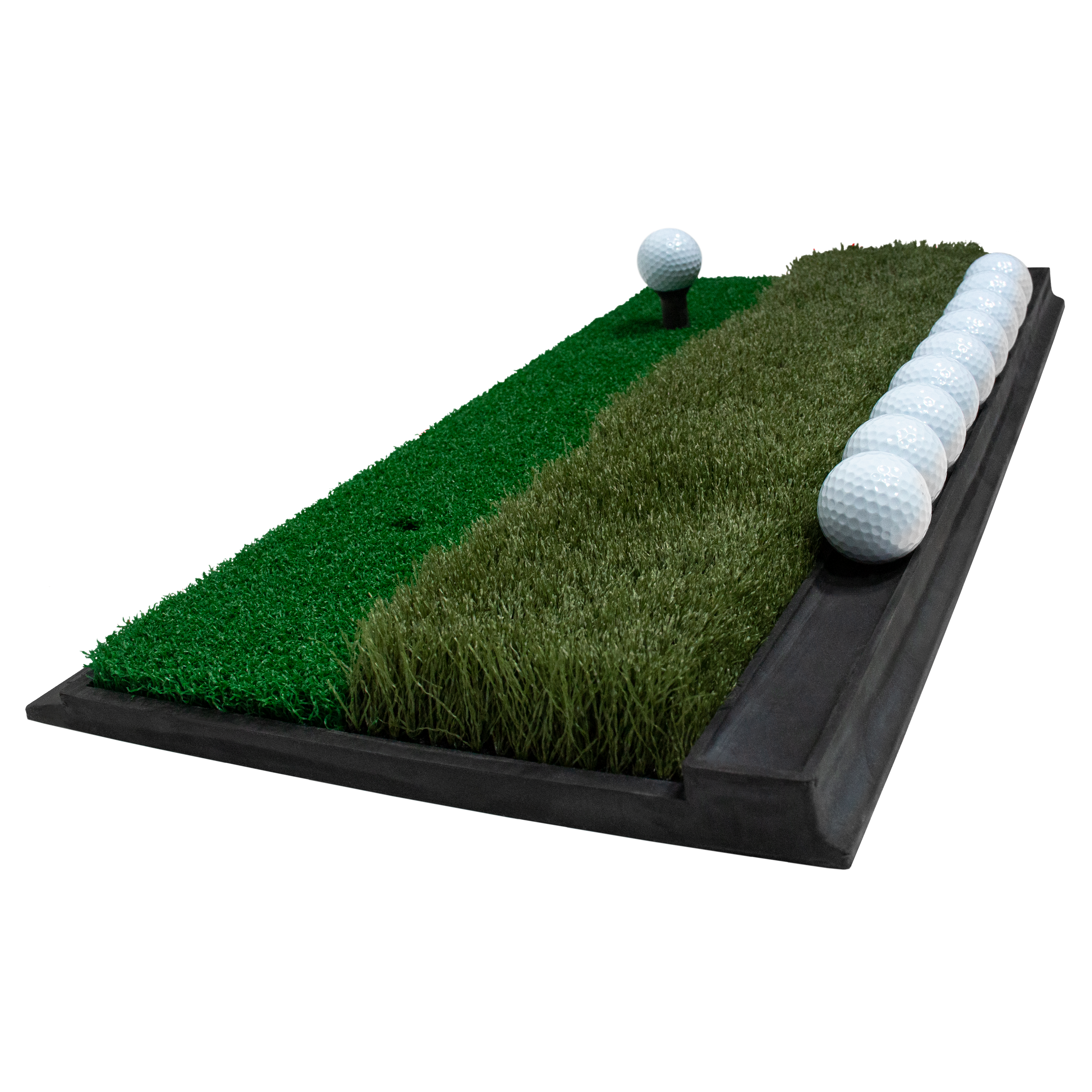 F4 Dual Surface Hitting Mat with Ball Tray