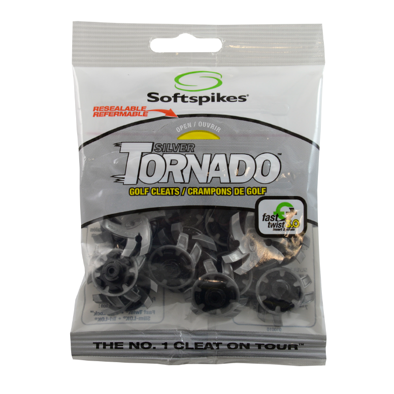 Silver Tornado Fast Twist 3.0 Cleats