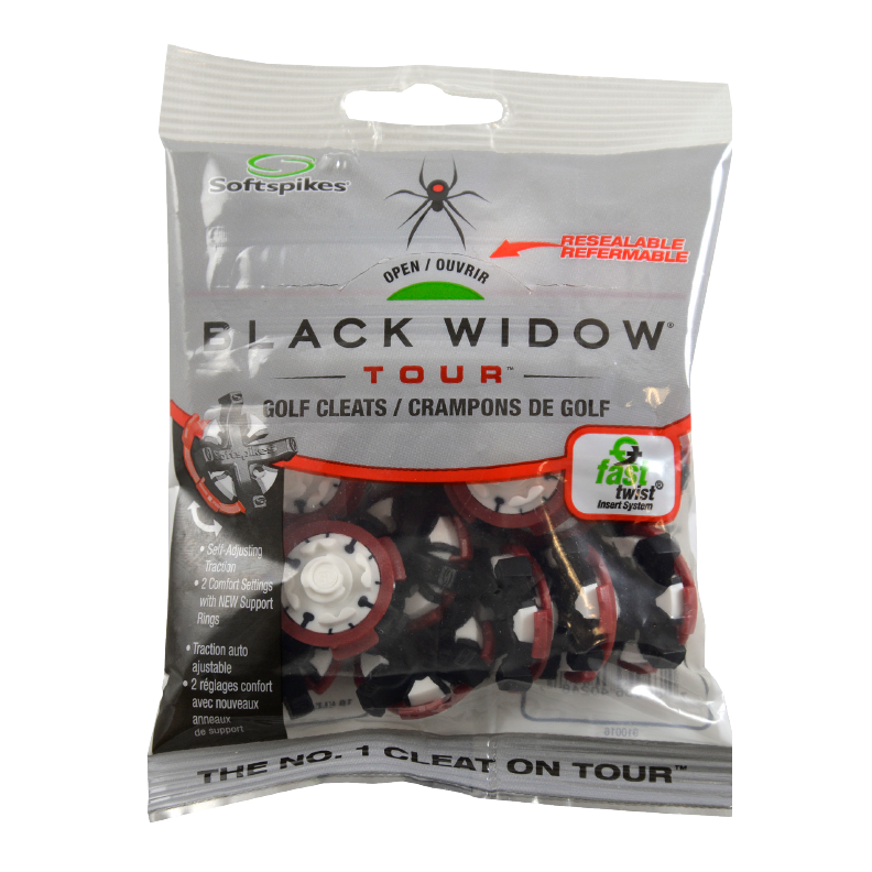 Black Widow Tour Cleats (Fast Twist)