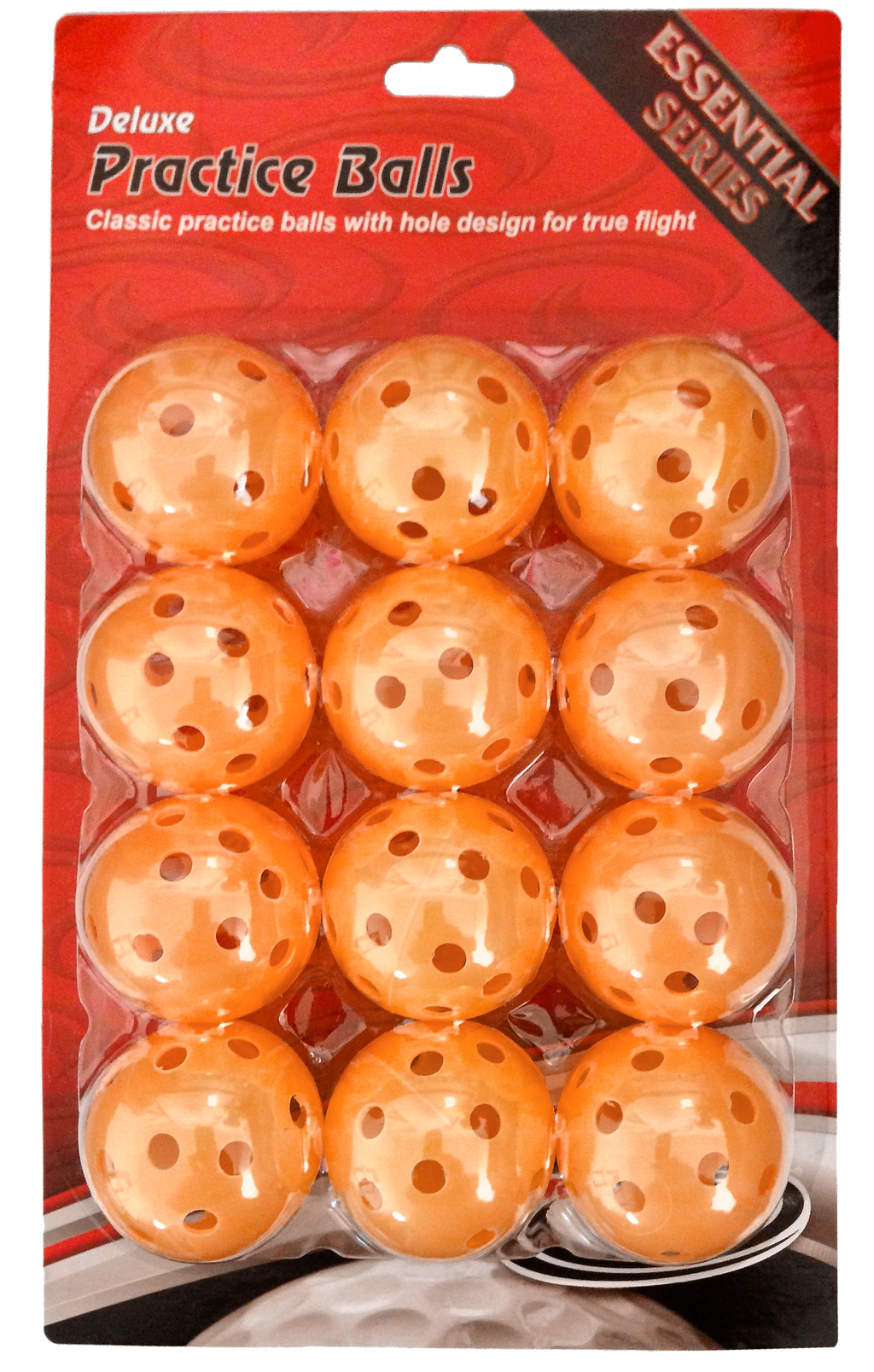 Deluxe Practice Golf Balls - 12 Pack