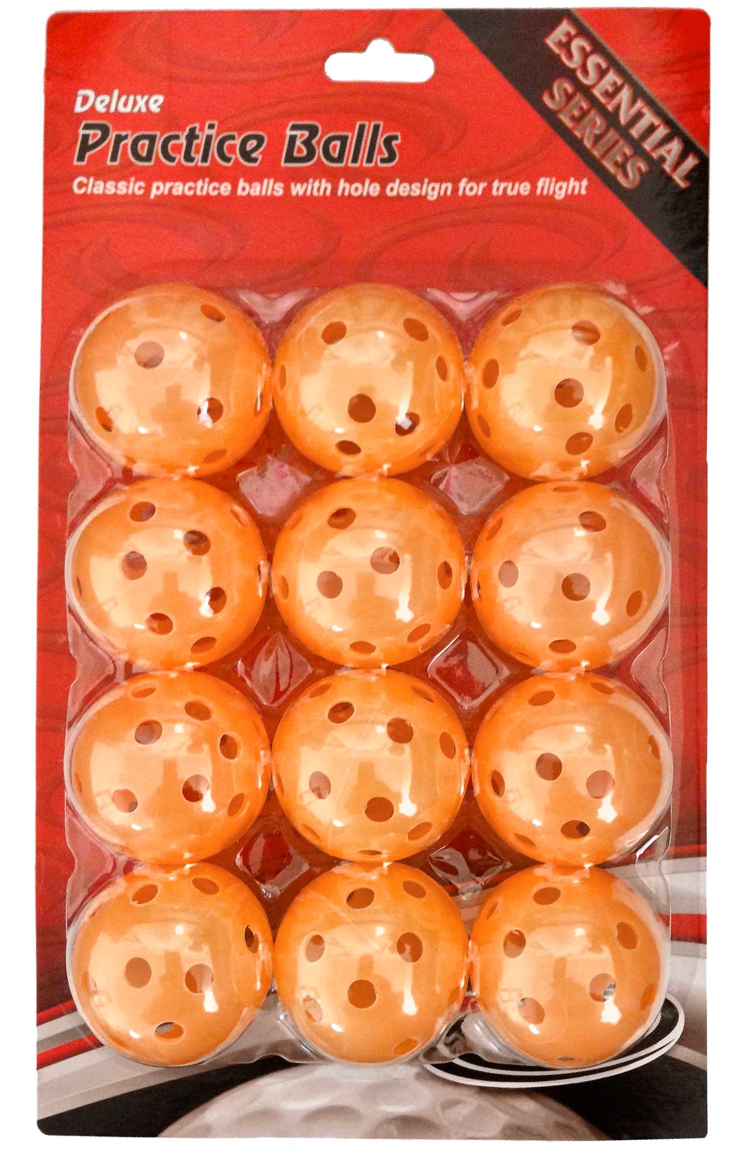 Deluxe Practice Golf Balls - 12 Pack