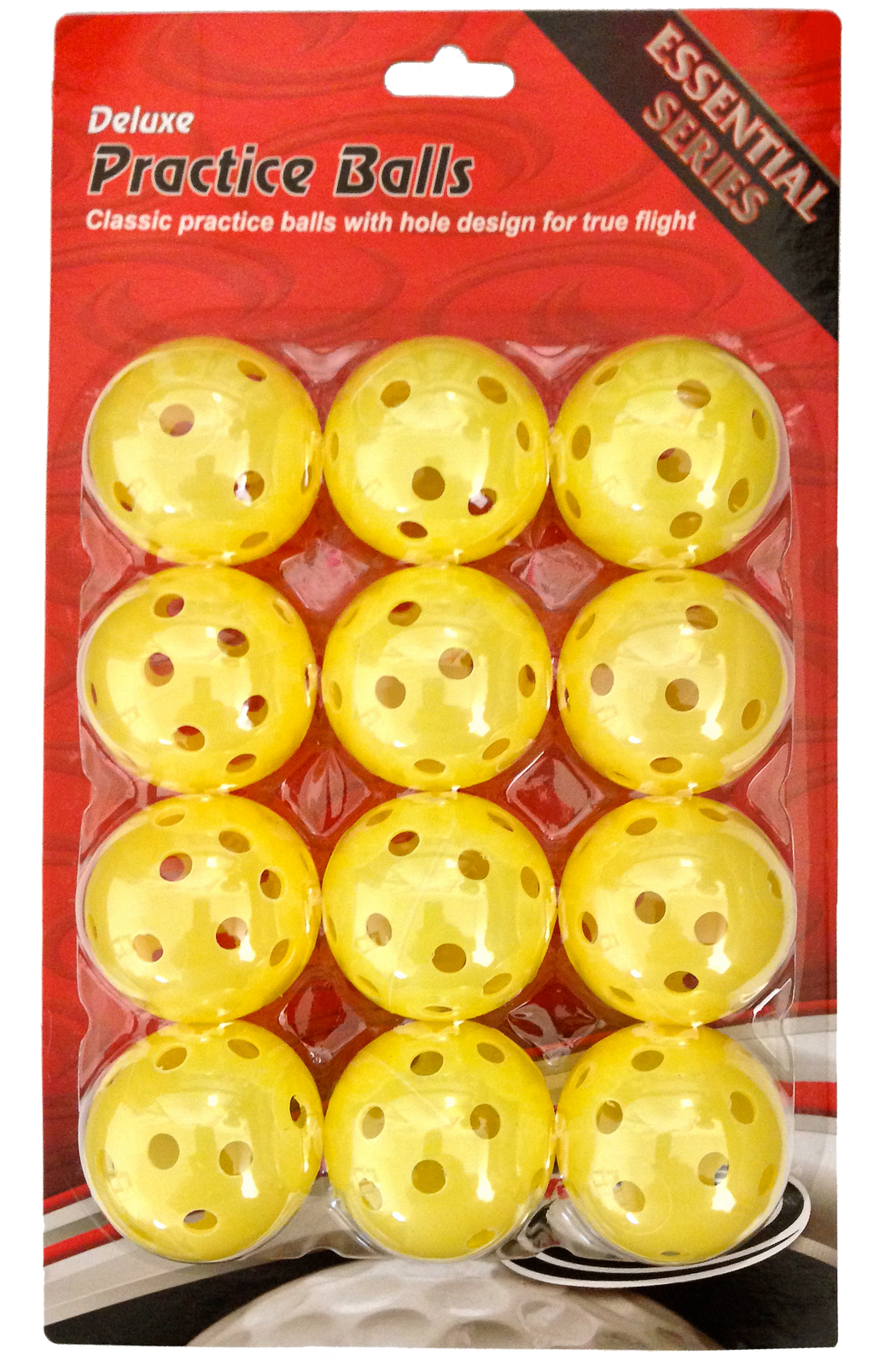 Deluxe Practice Golf Balls - 12 Pack