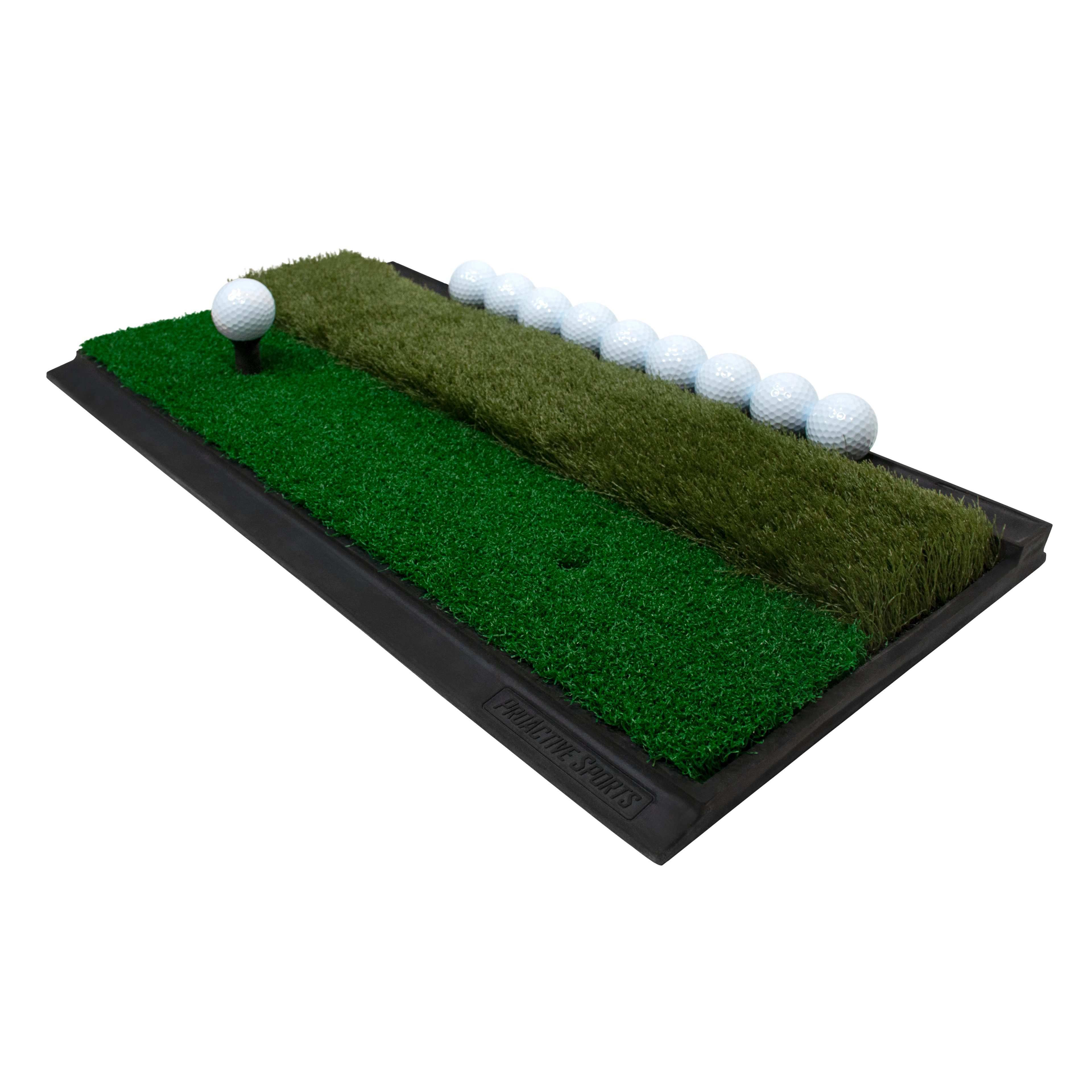 F4 Dual Surface Hitting Mat with Ball Tray