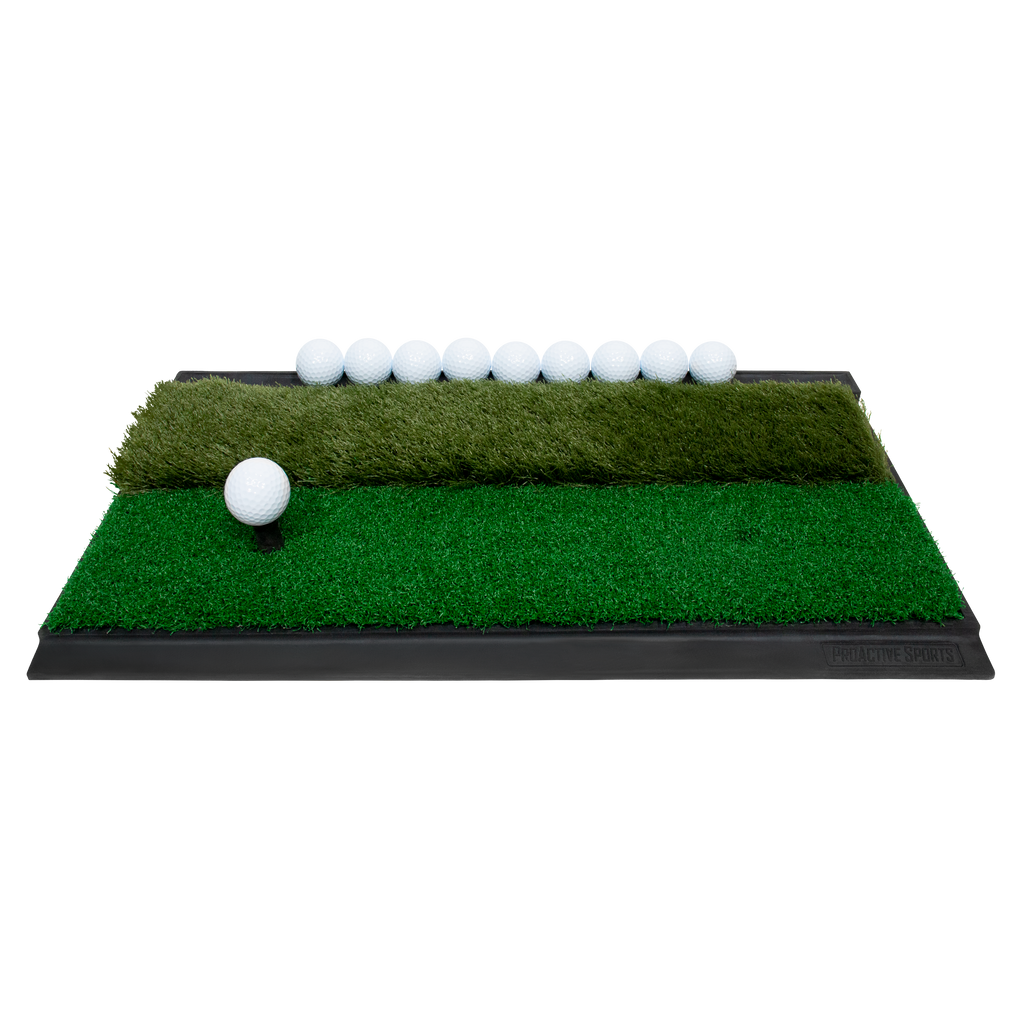 F4 Dual Surface Hitting Mat with Ball Tray