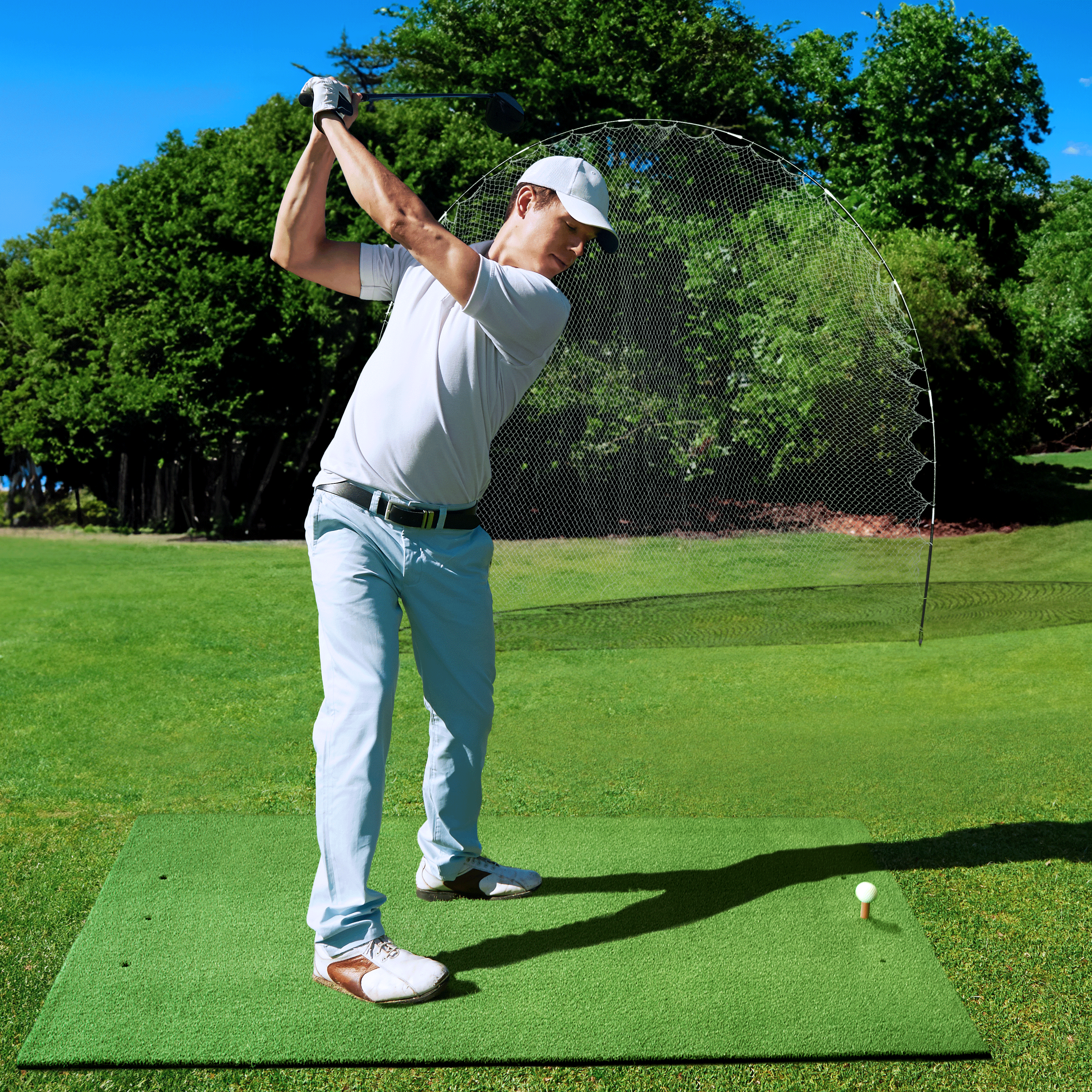 The Mat People 3' x 5' Nylon Turf Hitting Mat