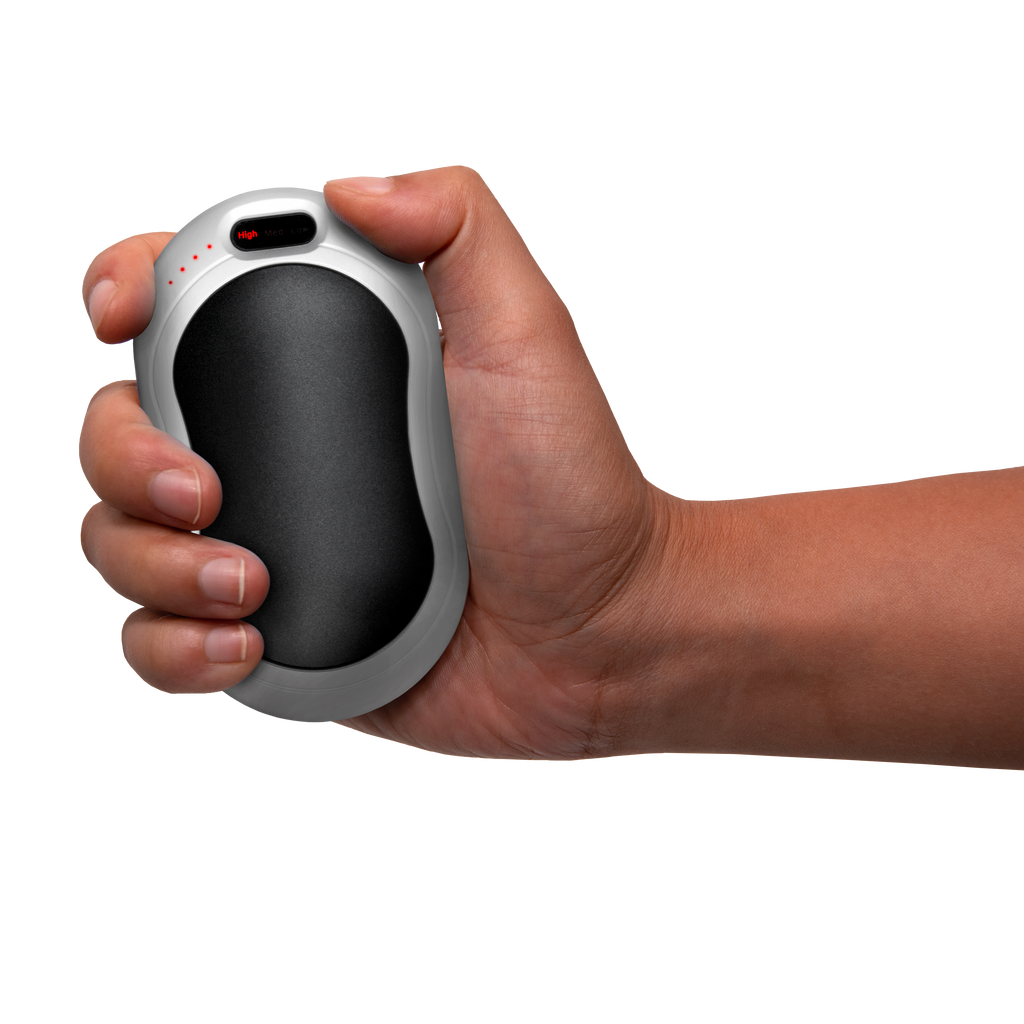 Rechargeable Hand Warmer w/ USB Power Bank