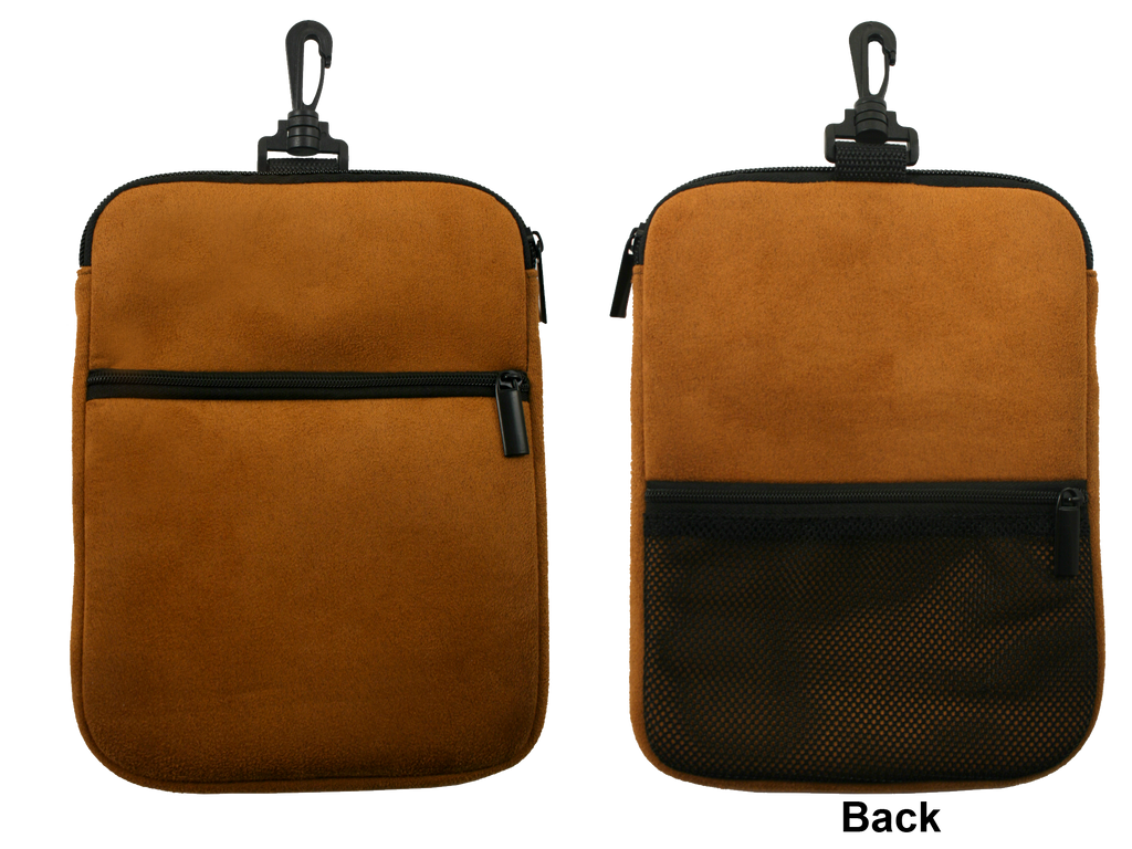 Premium Microfiber Suede Valuables Pouch