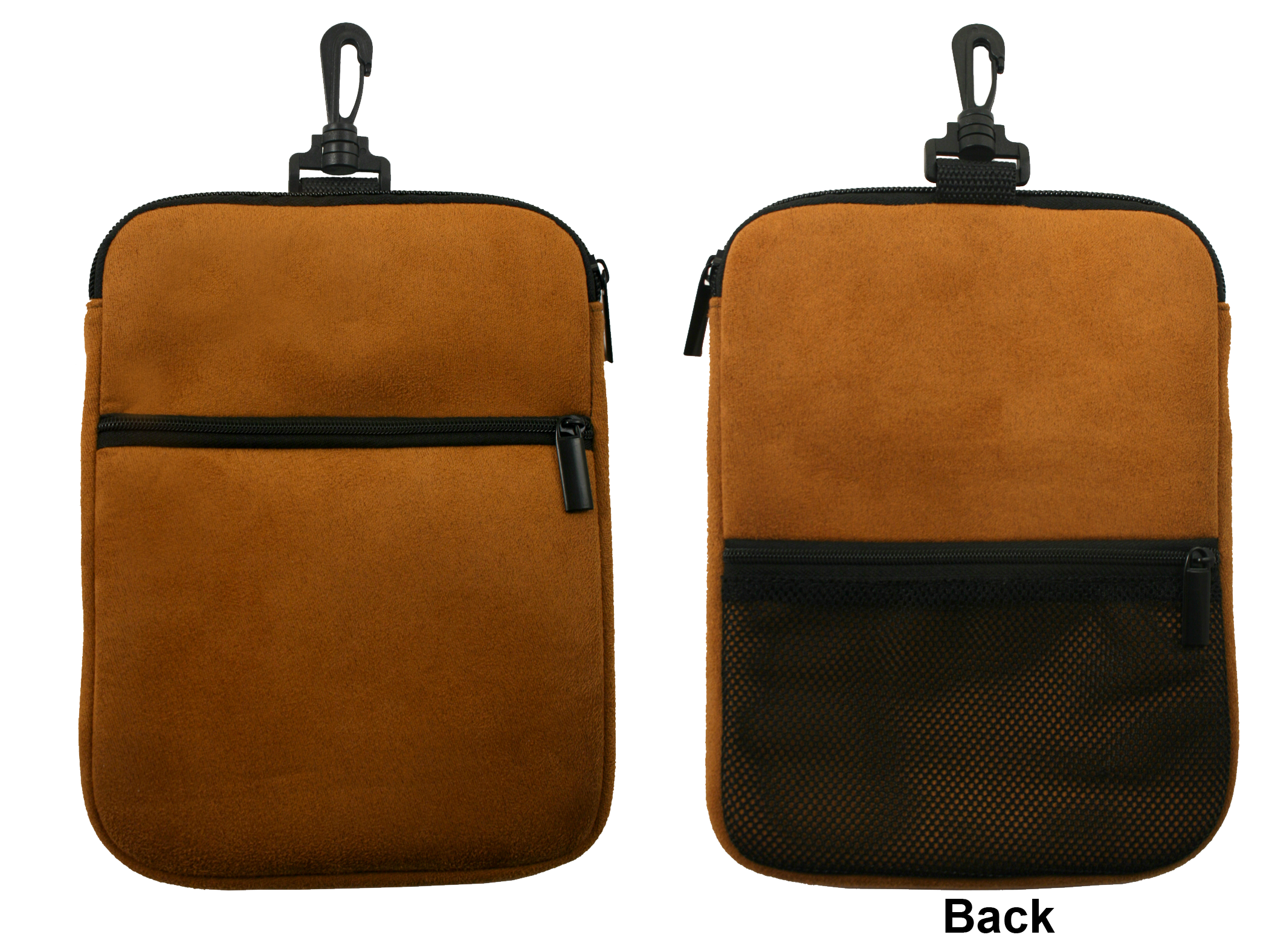 Premium Microfiber Suede Valuables Pouch