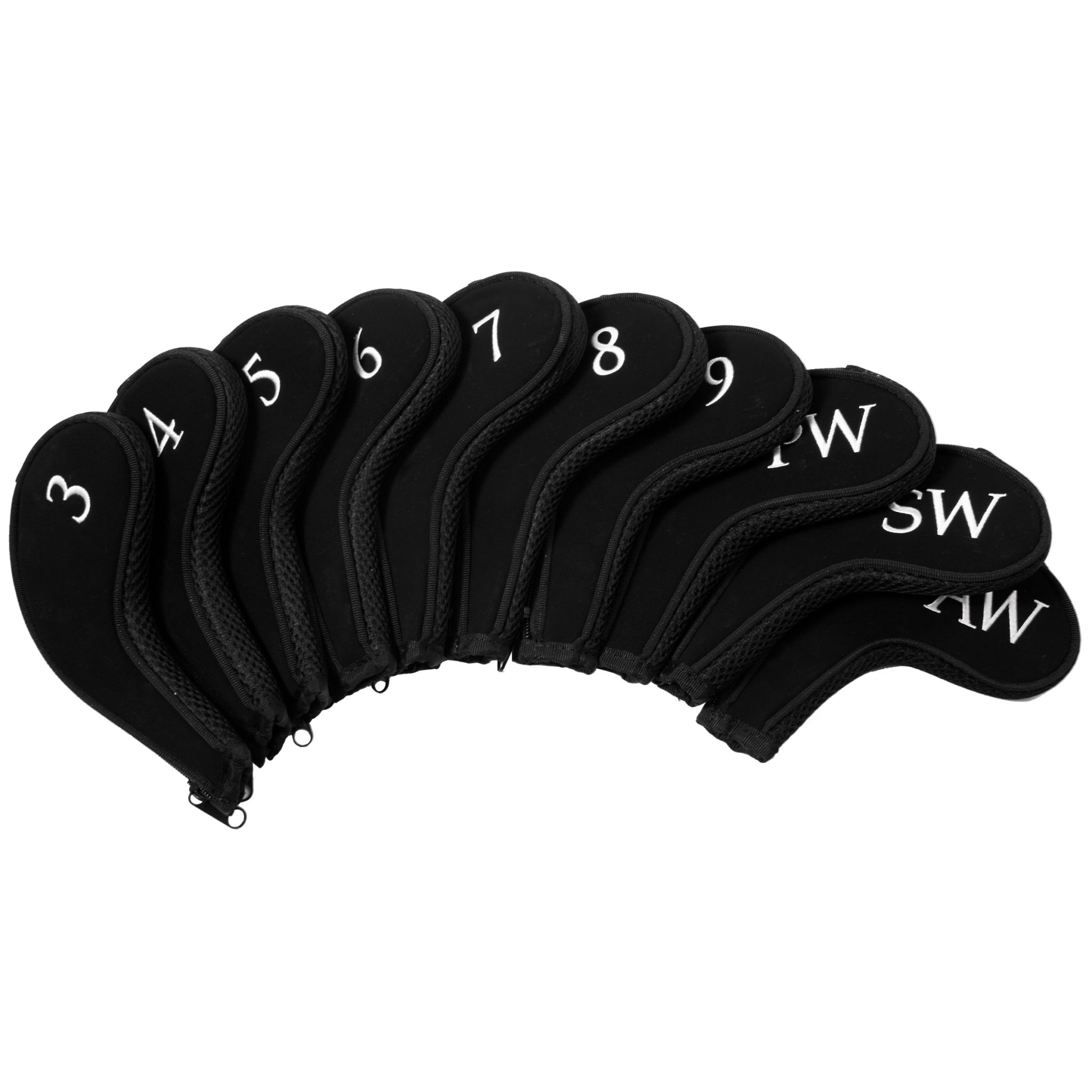 Zipper Closurer System Iron Cover Set