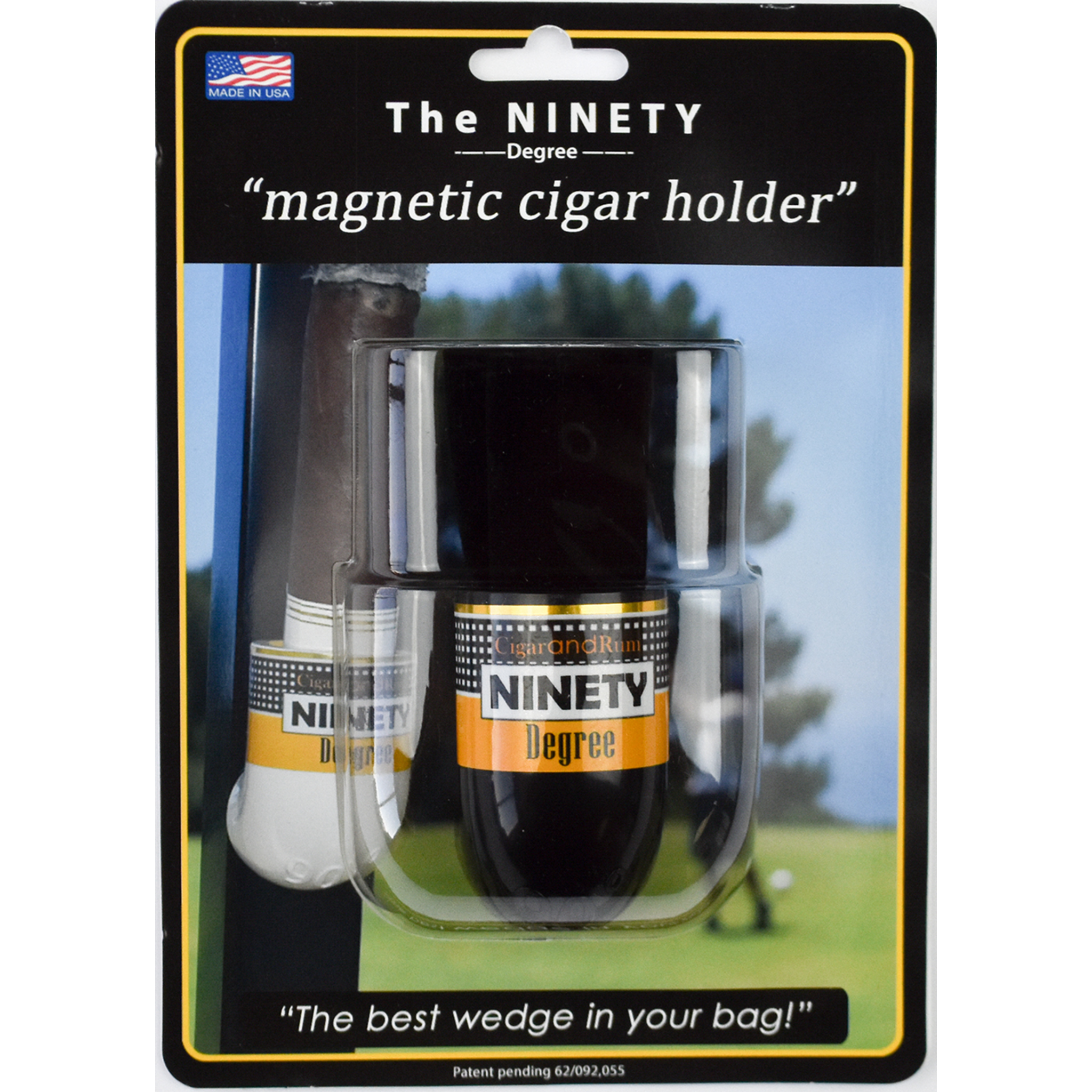 The Ninety Degree Wedge Cigar Holder