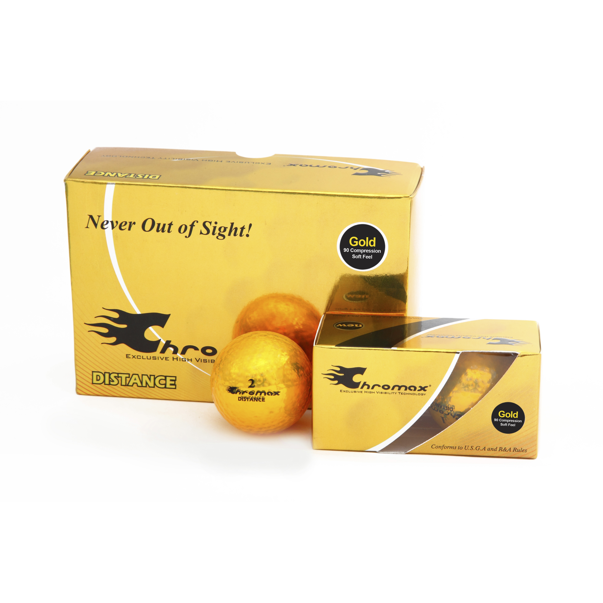 Chromax Distance Golf Balls