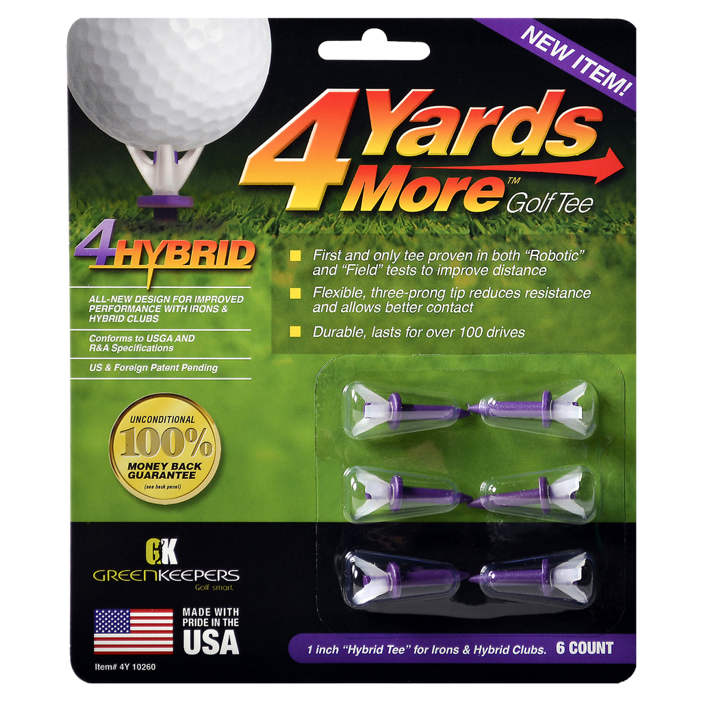 4 Yards More Golf Tees